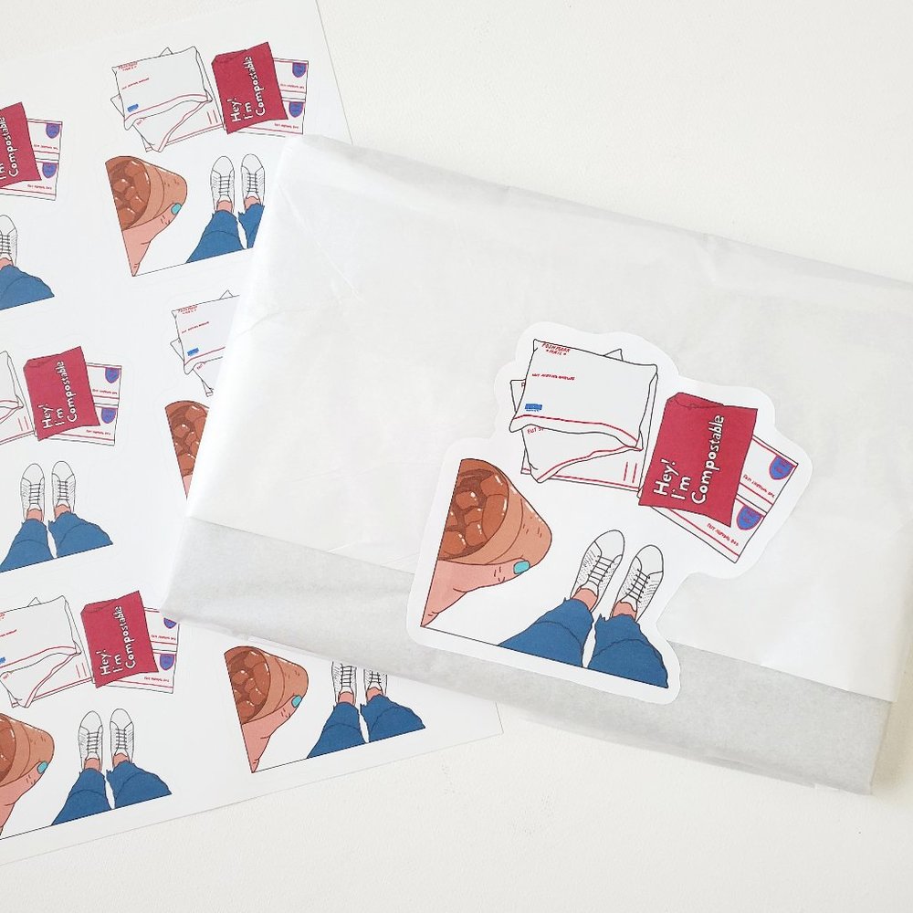 LB010 Custom Poshmark Stickers and Shipping Supplies for Packages [Price Firm]